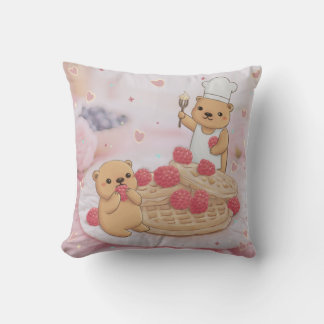 Almofada Ursos de Teddy e Waffles