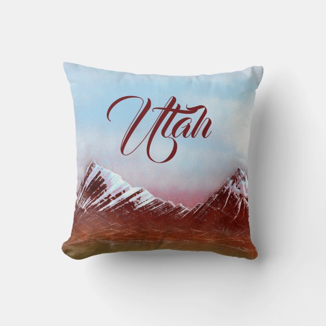 Almofada Utah Mountain Range (Frente)