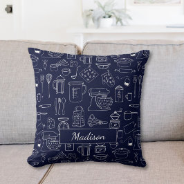 Almofada Utensílios modernos minimalistas de cozinha agríco