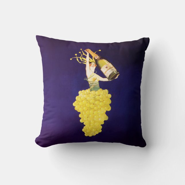 Almofada Uvas Champanhe (Frente)