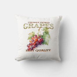 Almofada Uvas Recém-Colhidas - Melhor Qualidade