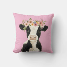 Almofada Vaca Bebê com Terra