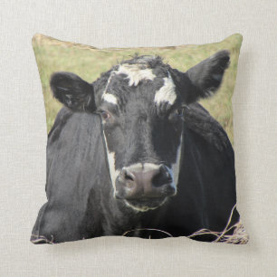 Almofada Vaca preta