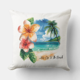 Almofada Vacation, Lets Go To The Beach 