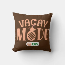 Almofada VACAY MODE EM férias engraçadas