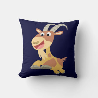 Almofada Vai, Goat! travesseiro (cabra de desenho animado)