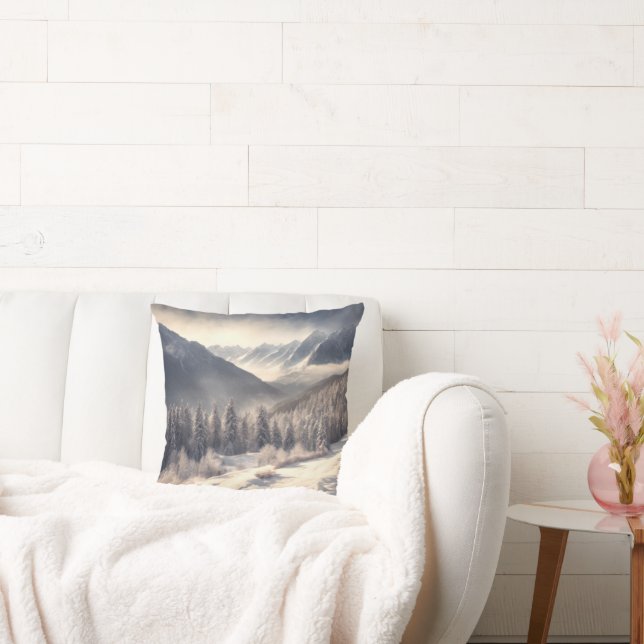 Almofada Vale da Montanha Inverno (Sofá)