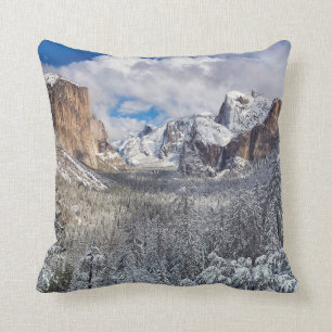 Almofada Vale de Yosemite na neve