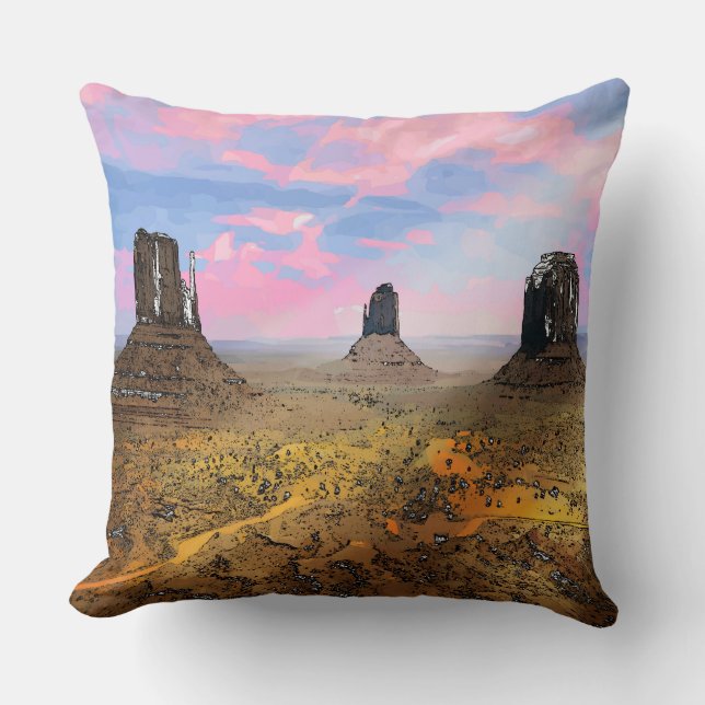 Almofada Vale do Monumento. (Frente)