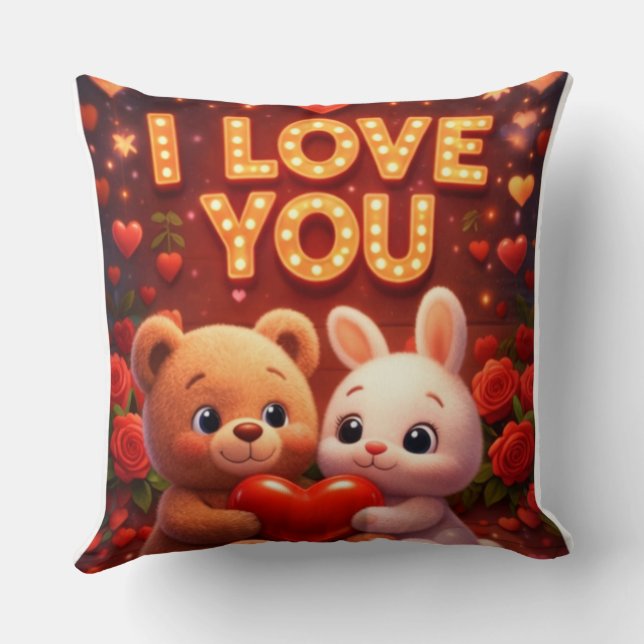 Almofada Valentine Gift Pillow (Verso)