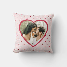Almofada Valentine's Day Hearts Red Photo