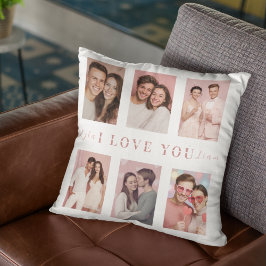 Almofada Valentine's Day Pillow | Custom Collage Photos