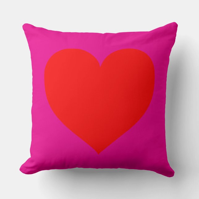 ALMOFADA VALENTINE'S DAY THROW PILLOW PINK (Frente)