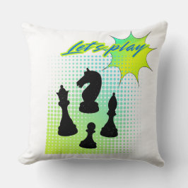 Almofada Vamos jogar.