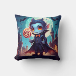 Almofada Vampiro comendo doce