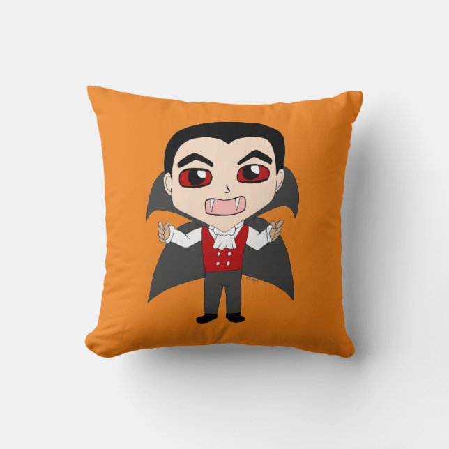 Almofada vampiro de chibi (Frente)