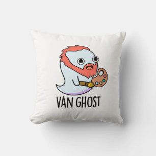 Almofada Van Ghost Funny Artist Ghost Pun