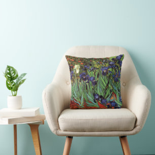 Almofada Van Gogh Irises, Vintage Garden, Belas Artes