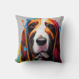 Almofada Vasset Hound Dog Pet Cute Adorable Animal Company