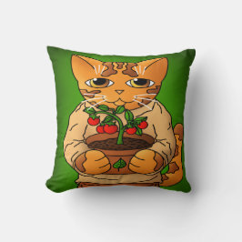 Almofada Vegan Gardener Cat
