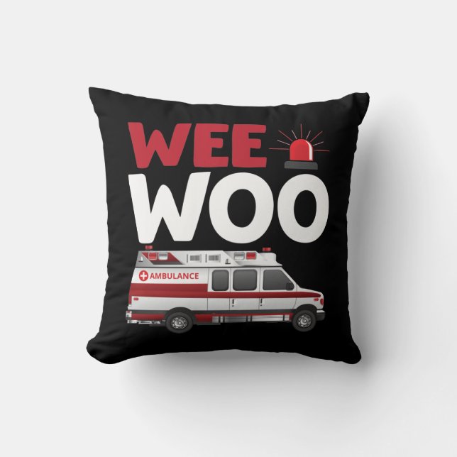 Almofada Veículo Ems, primeiros socorristas Ambulantes (Frente)