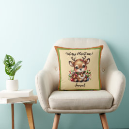 Almofada Vendedor de Natal com Travesseiro decorativo de No