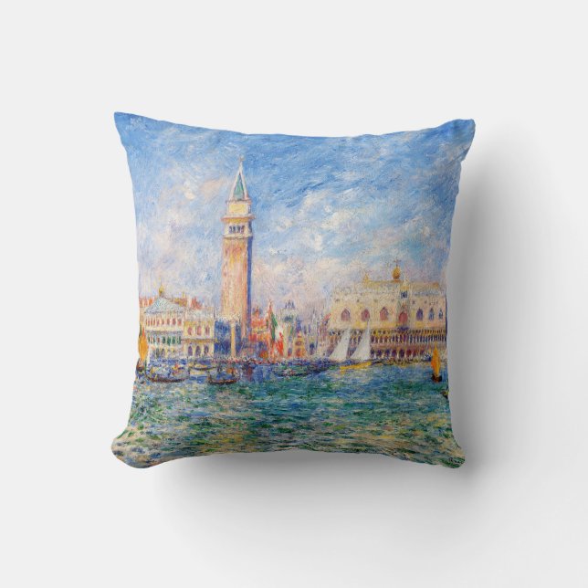 Almofada Venise, Veneza, Renoir (Frente)