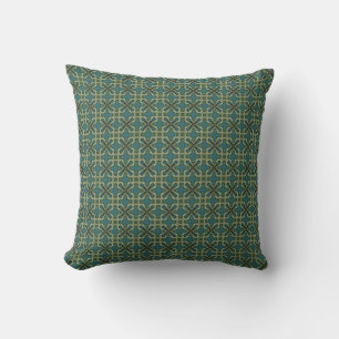 Almofada Verde azul elegante