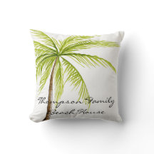 Verde branco da palmeira do nome de família da