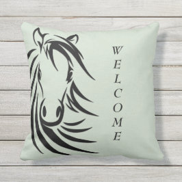 Almofada Verde-cabeça-chata