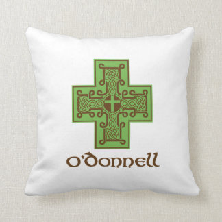 Almofada Verde e Brown do logotipo de O'Donnell