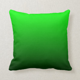 Almofada Verde limão Ombre