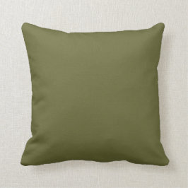 Almofada Verde Oliva Escuro