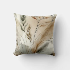 Almofada Verde Sutil Botânico Moderno Casamento Boho