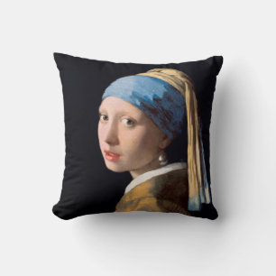 Almofada Vermeer Girl com brincadeira
