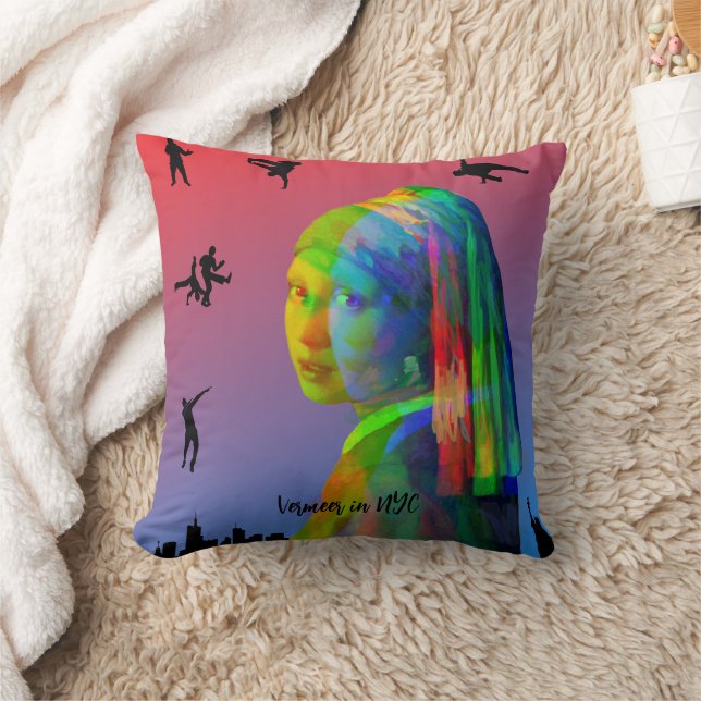 Almofada Vermeer na NYC (Cobertor)