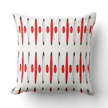 Vermelho Cinza Preto Retrofuturismo Designer Moder
