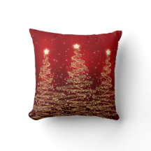 Vermelho de Árvores Estimulantes de Natal Elegante