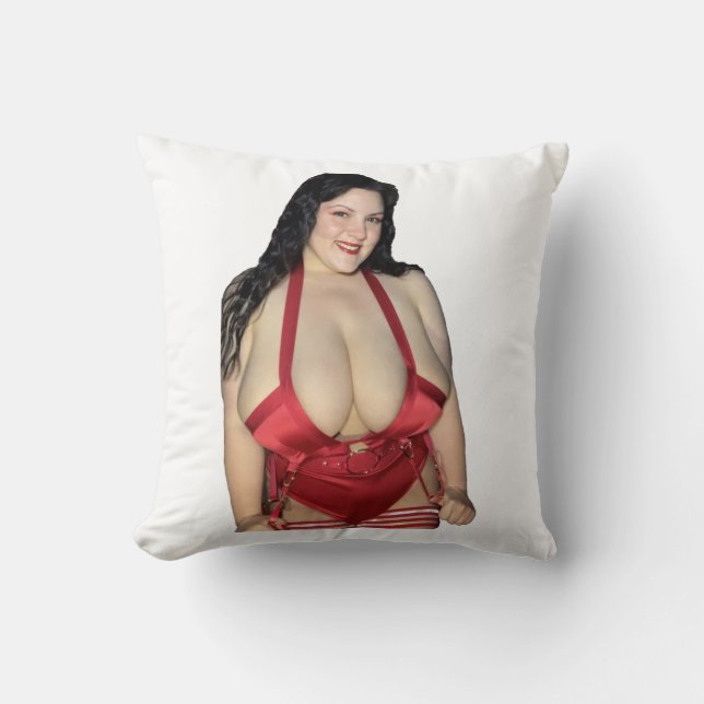 Almofada Vermelho e dois lados (Frente)