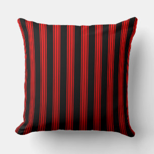 Almofada Vermelho e preto
