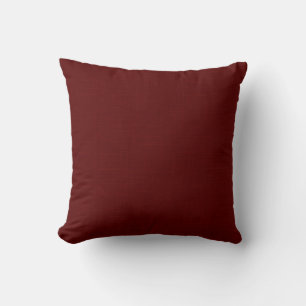 Almofada Vermelho escuro texturizado, marrom-vermelho.
