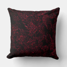 Vermelho esponjoso russo vermelho sobre fundo escu