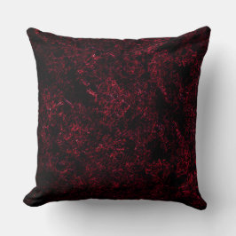 Almofada Vermelho esponjoso russo vermelho sobre fundo escu