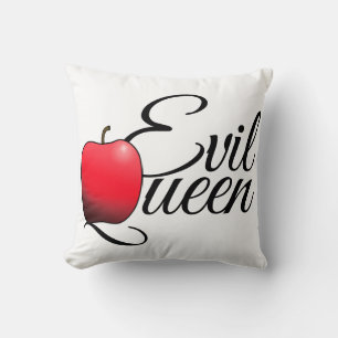 Almofada Vermelho mau Apple da rainha