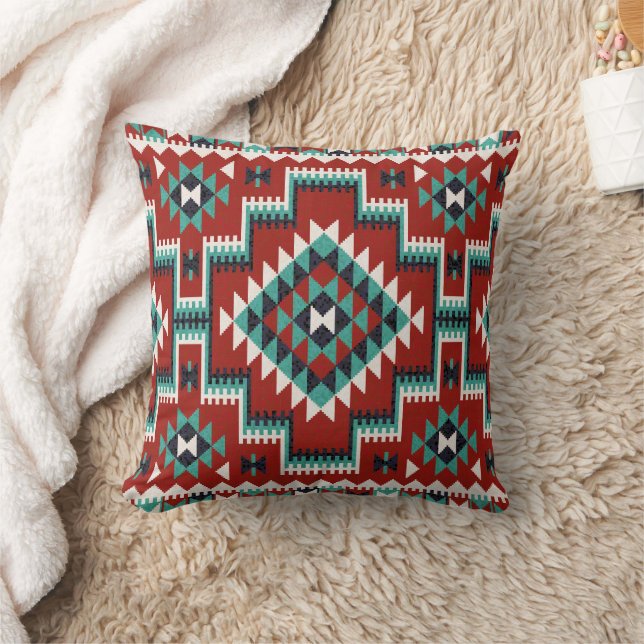 Almofada Vermelho Verde Negro Branco Quinto (Cobertor)