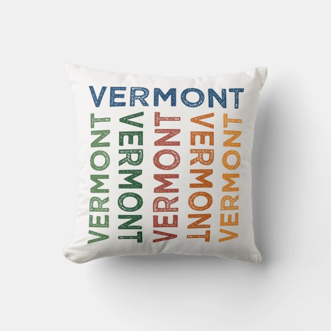 Almofada Vermont Cute Colorful (Frente)