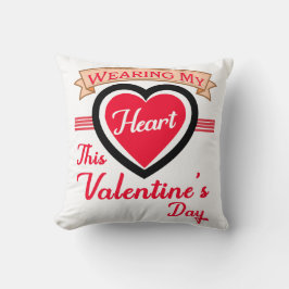 Almofada Vestir o meu coração este Namorados - presentes bo