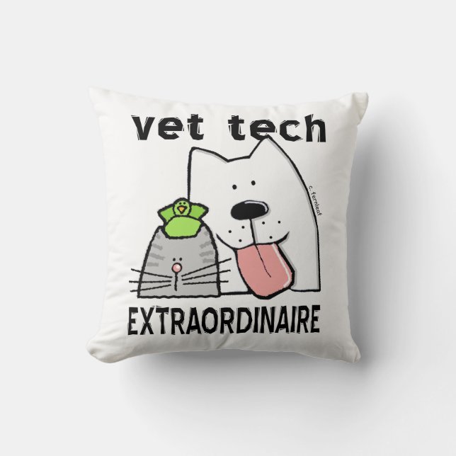 Almofada Vet Tech Extraordinary (Frente)