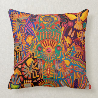 Almofada Viagem tribal maia mexicano de Boho da arte de