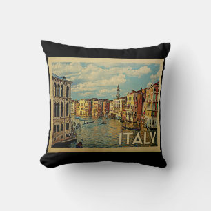 Almofada Viagens vintage de Italia Veneza